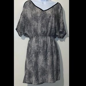 Cocolove Ladies Black/Tan Dress Sz Small